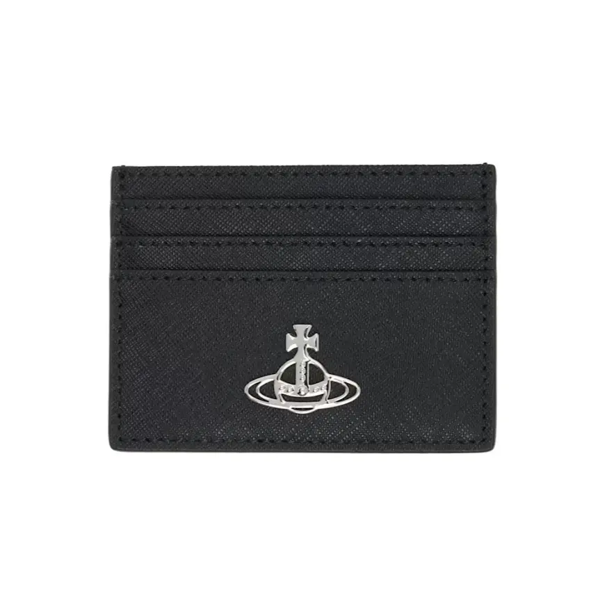 Vivienne Westwood 黑色土星卡包