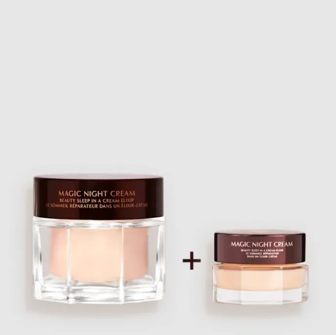 Charlotte Tilbury 魔法焕颜夜间修护面霜套装 正装+旅行装