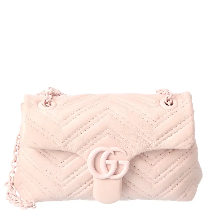 最后1个！Gucci GG Marmont 小号皮革单肩包