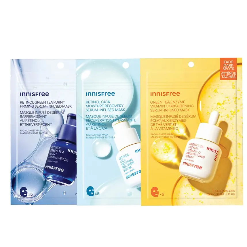 Innisfree 悦诗风吟 精华面膜5片装