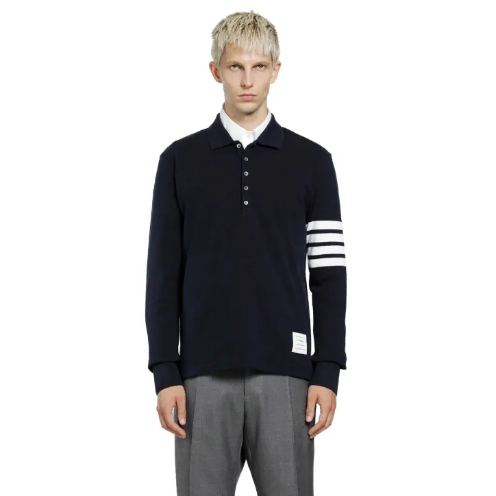 THOM BROWNE 经典四道杠Polo衫
