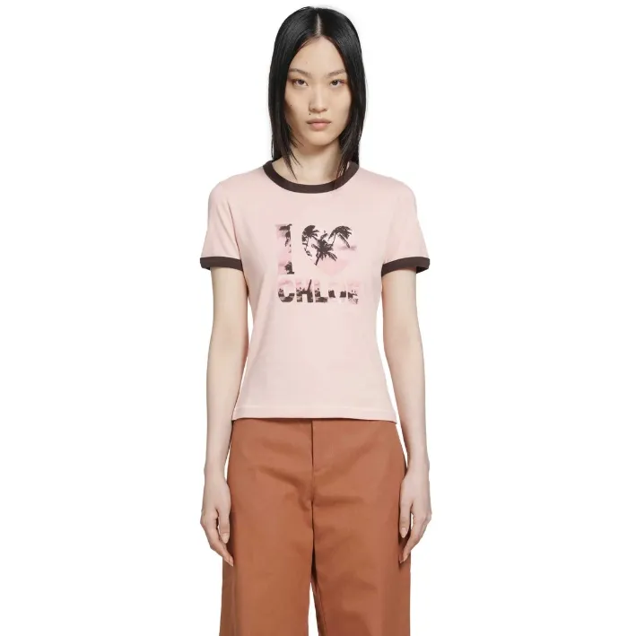 CHLOE 蔻依紧身T恤