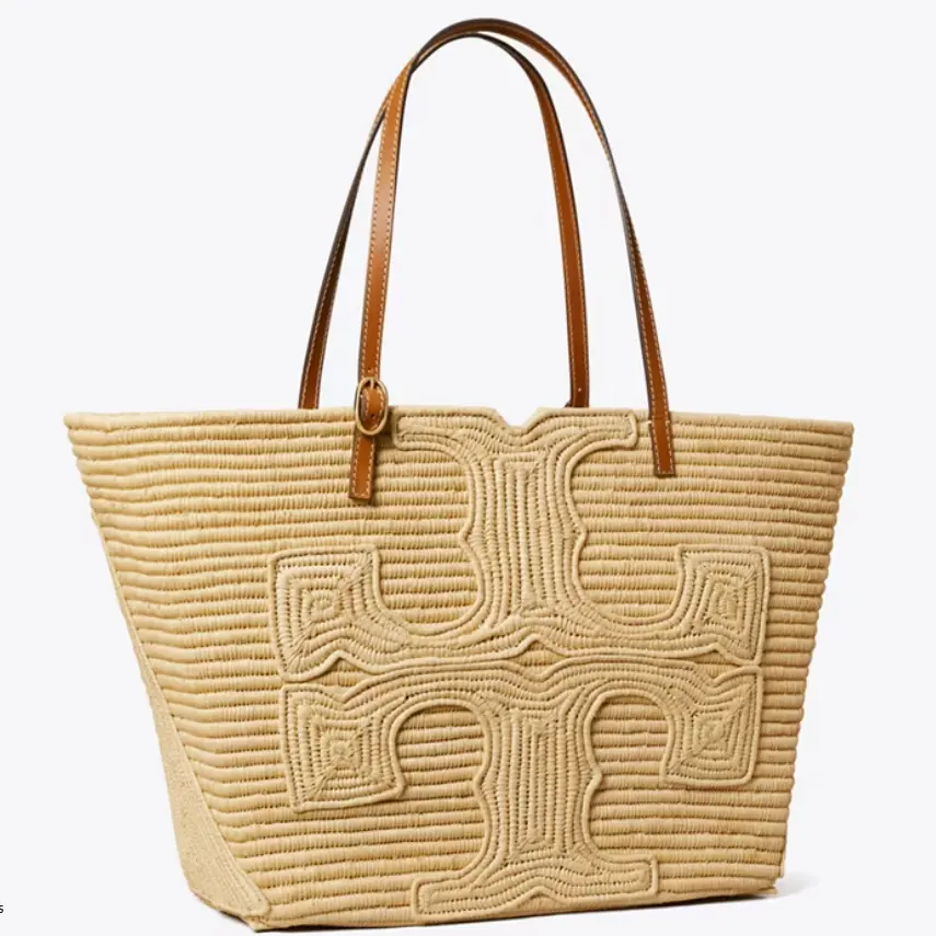 罗意威平替？Tory Burch 汤丽柏琦 Ella 大号编制托特包