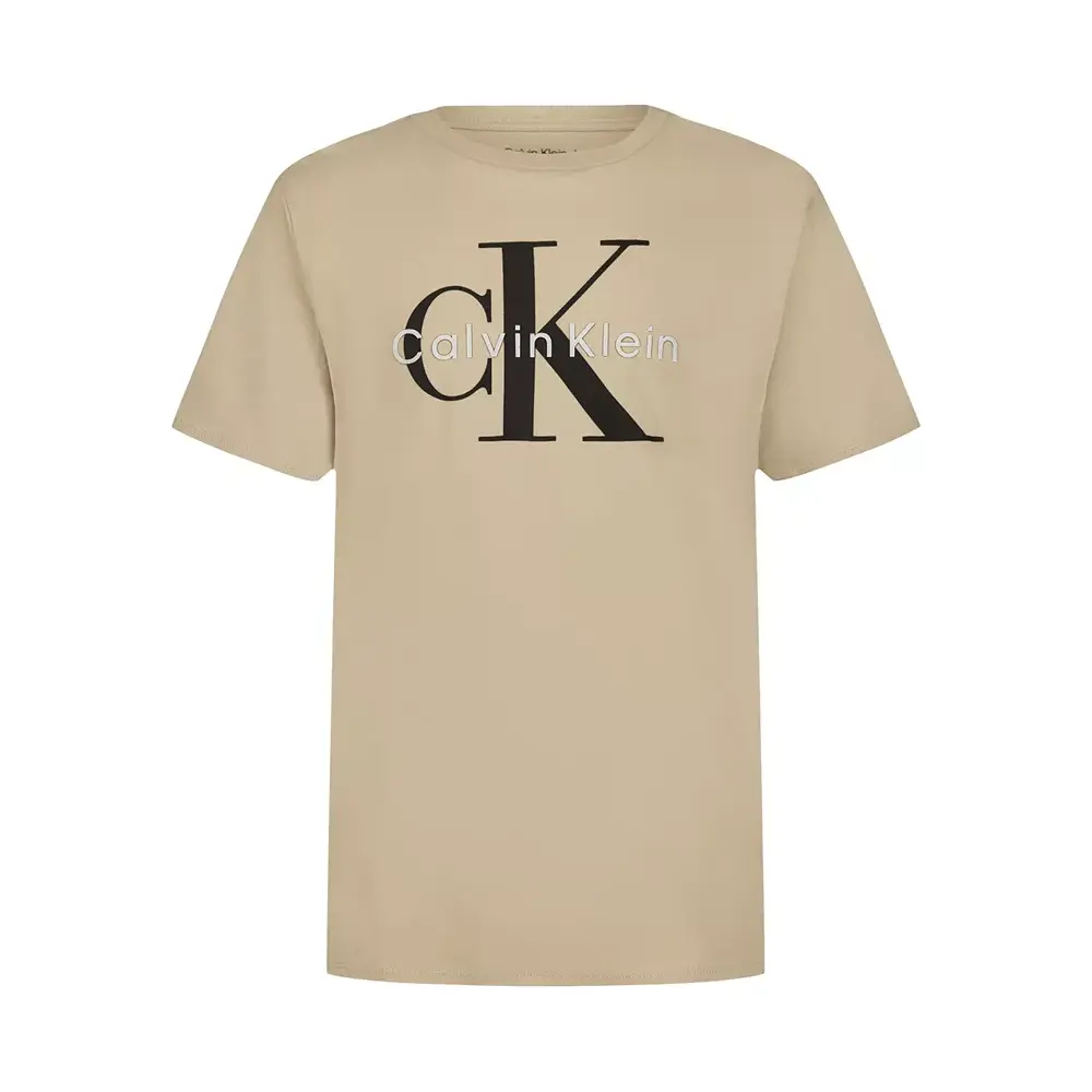 码全！Calvin Klein 大童款经典字母徽标T恤 3色可选