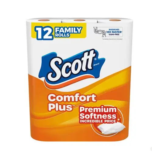 第二件半价！Scott Comfort Plus卫生纸特惠