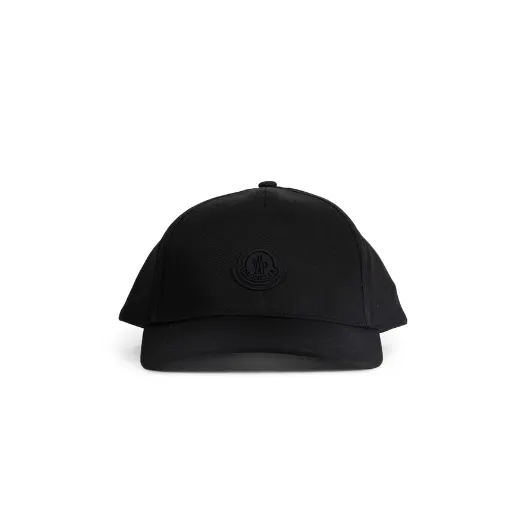 MONCLER 徽标黑色棒球帽