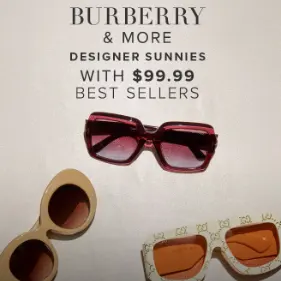 Rue La La：Burberry 等大牌墨镜特惠