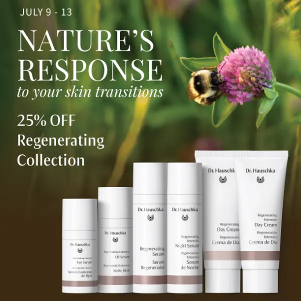 Dr. Hauschka：老牌有机护肤促销！再生护理系列产品7.5折