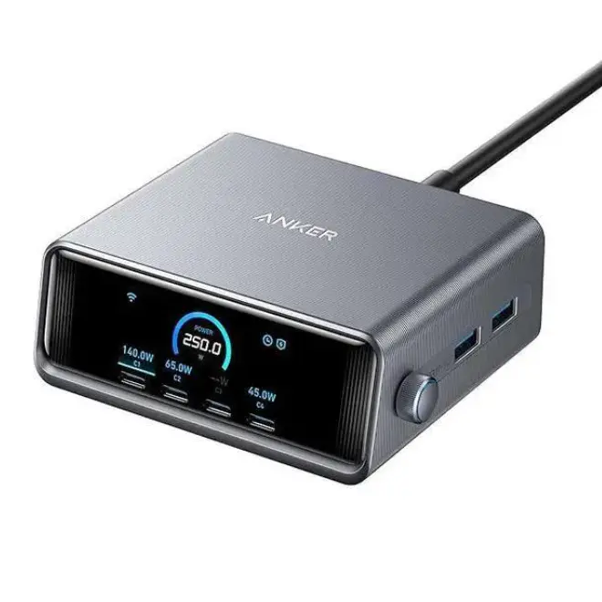 Anker Prime 6口GaN充电站