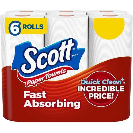 第2件半价！Scott厨房纸巾特惠