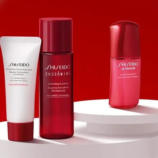Shiseido：护肤热卖 满赠5件套