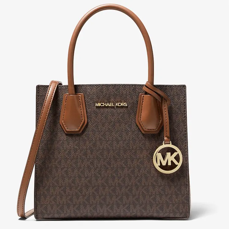 Michael Kors 棕色老花风琴包