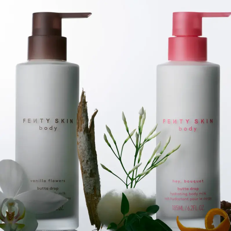 Fenty Beauty + Fenty Skin：Butta Drop 香氛身体乳上新！