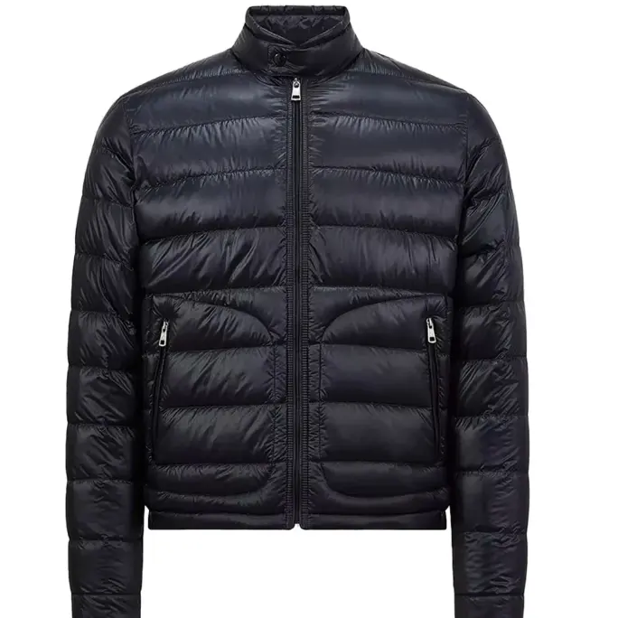Moncler 男士 Acorus 短款海军蓝羽绒服