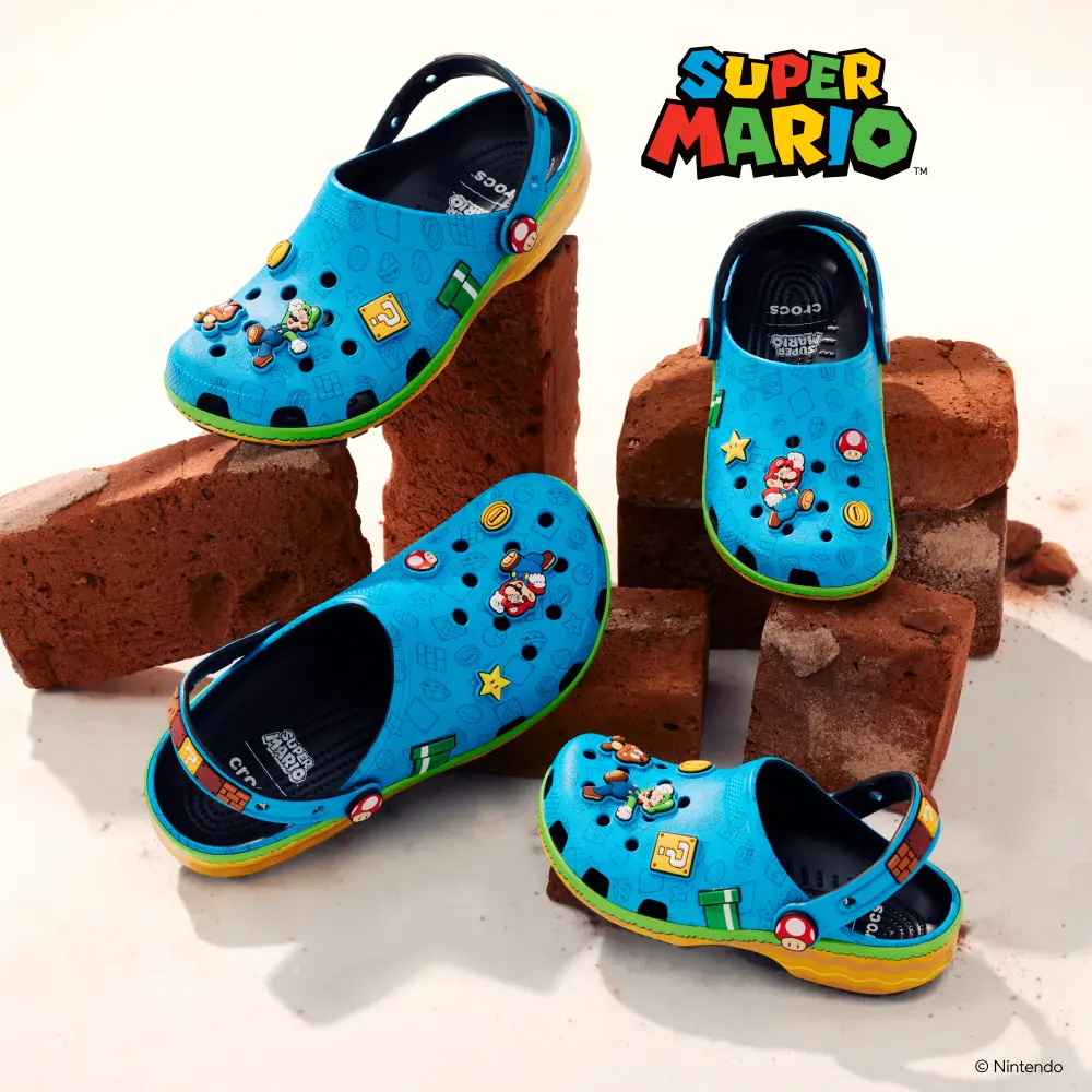 Crocs AU：超级马里奥联名上新