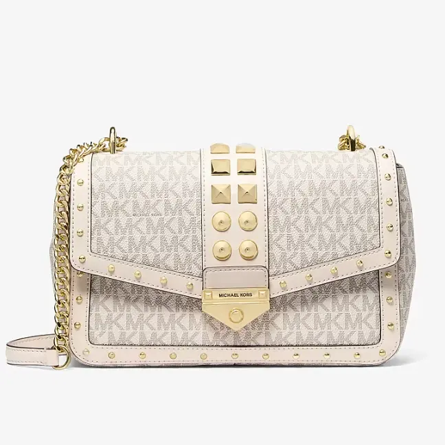 补货！Michael Kors Soho 大号老花铆钉斜挎包