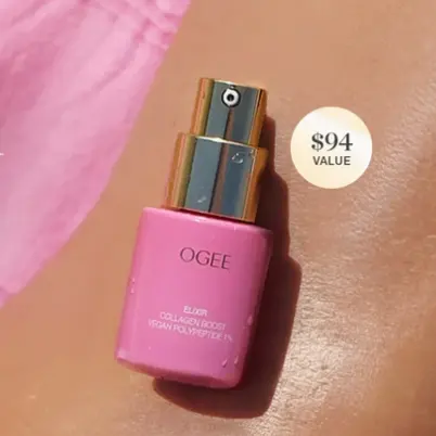 Ogee：夏日好礼！订单满$50免费获赠胶原蛋白多肽精华1支