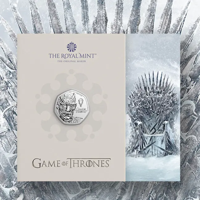 The Royal Mint：可收藏！《权力的游戏》纪念币系列发售
