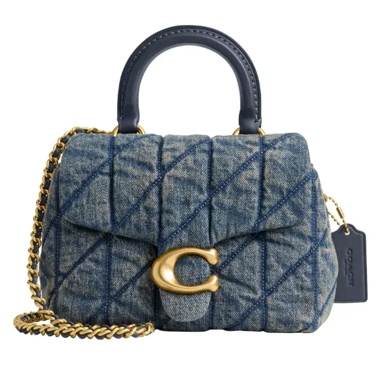好价！COACH 蔻驰 Loved Tabby 丹宁手提包
