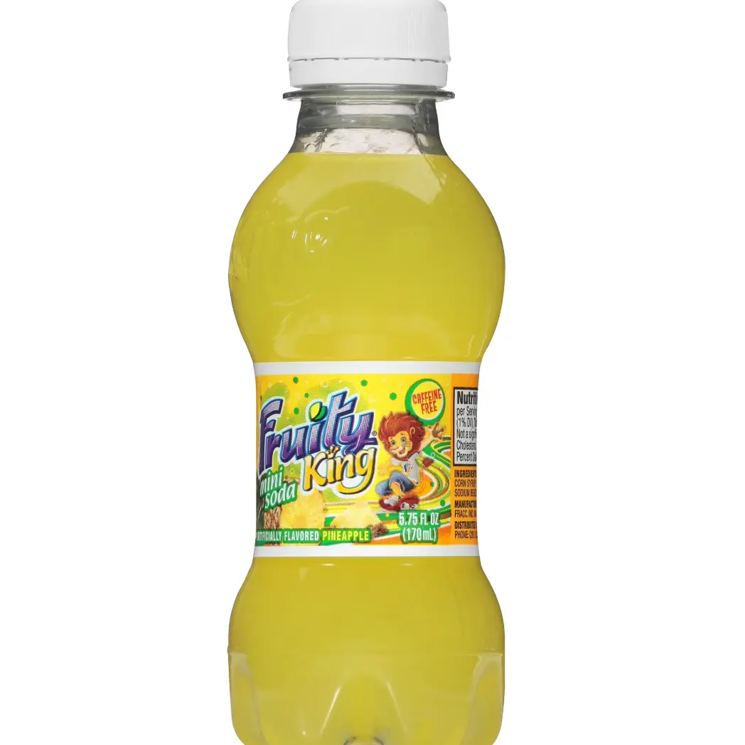 Fruity King 迷你菠萝味苏打水 24瓶装