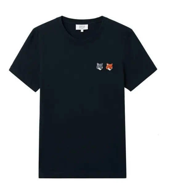 毛不易同款！Maison Kitsuné 狐狸标饰 T 恤