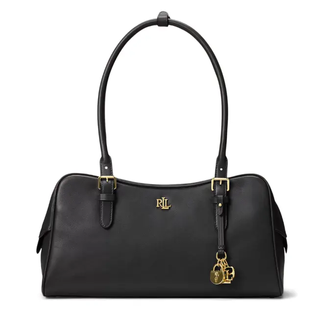Lauren Ralph Lauren 拉夫劳伦 Marcy 大号拉链手提包