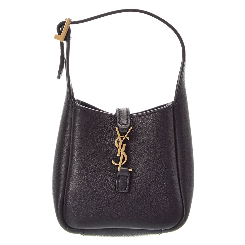 Saint Laurent LE 5 A 7 Micro 皮革Hobo包
