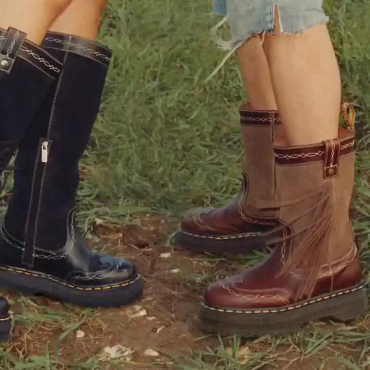 Dr Martens DE：荒漠牛仔系列上新！入流苏靴、凉鞋、玛丽珍单鞋