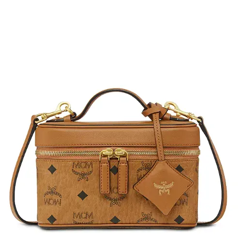 MCM Aren 迷你 Visetos 斜挎包
