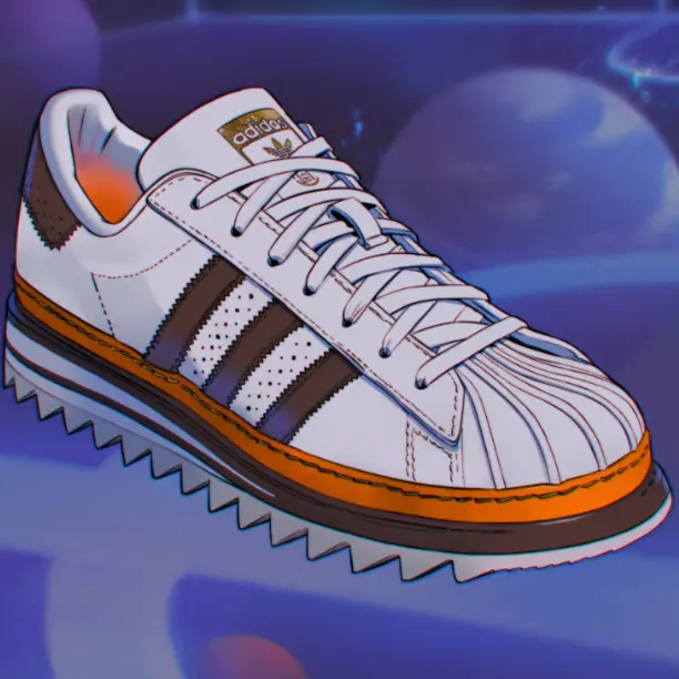 adidas x CLOT联名Superstar 活力橙发售