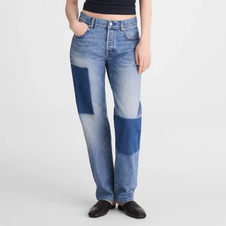Madewell 补丁款牛仔裤