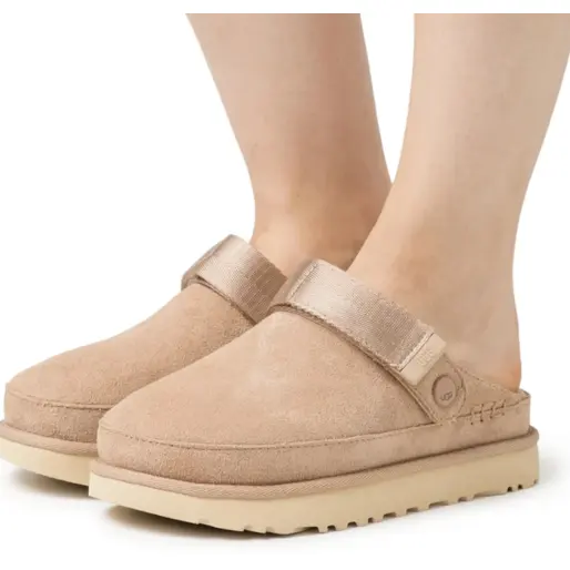 反季降价！UGG 魔术贴半托