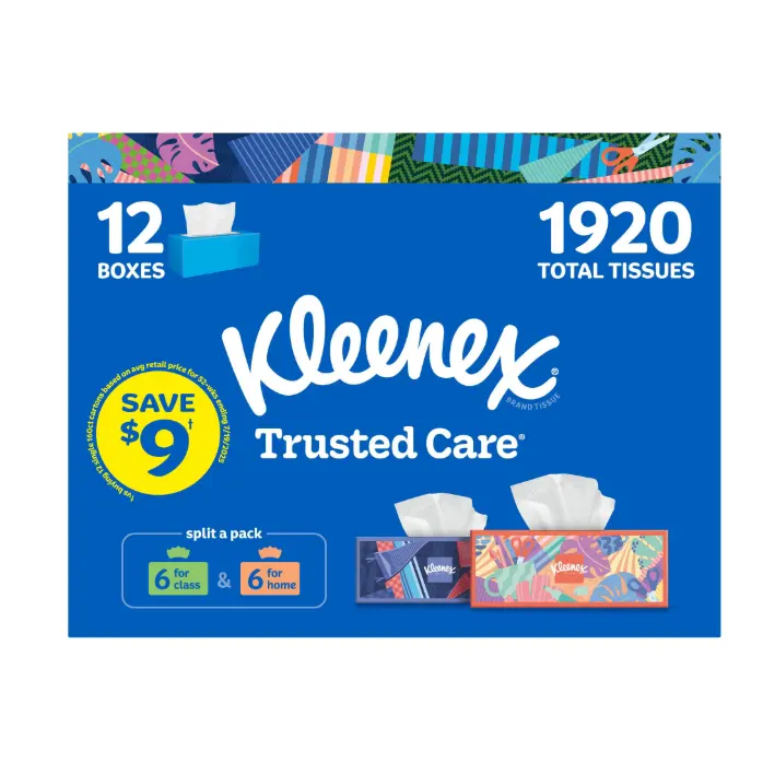 Kleenex Trusted Care 纸巾特惠