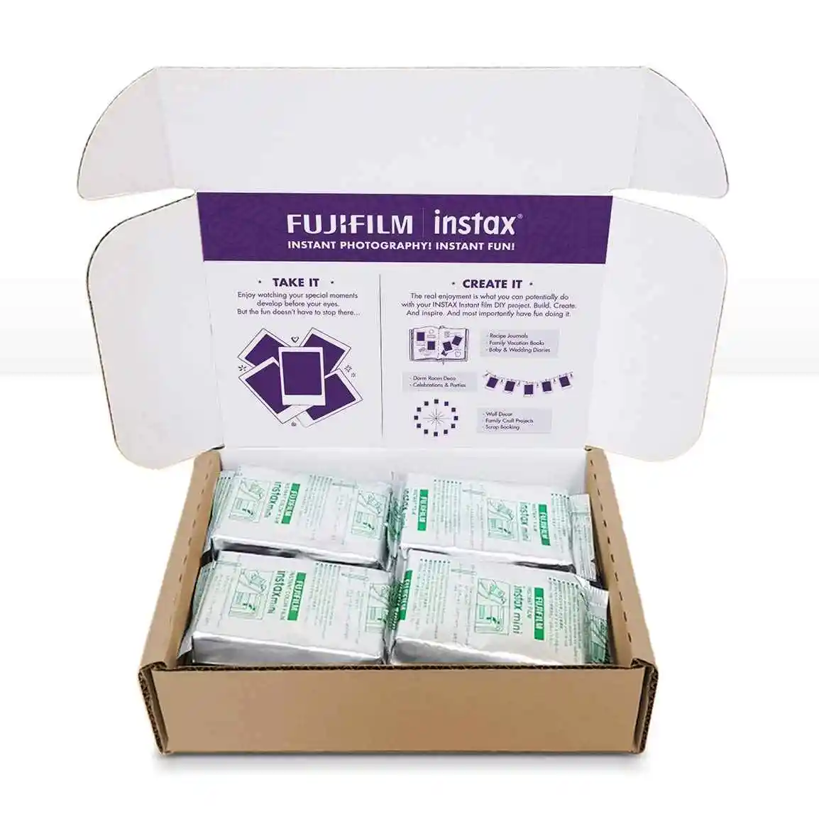 Fujifilm Instax Mini 即时胶片超值套装 - 120 张照片