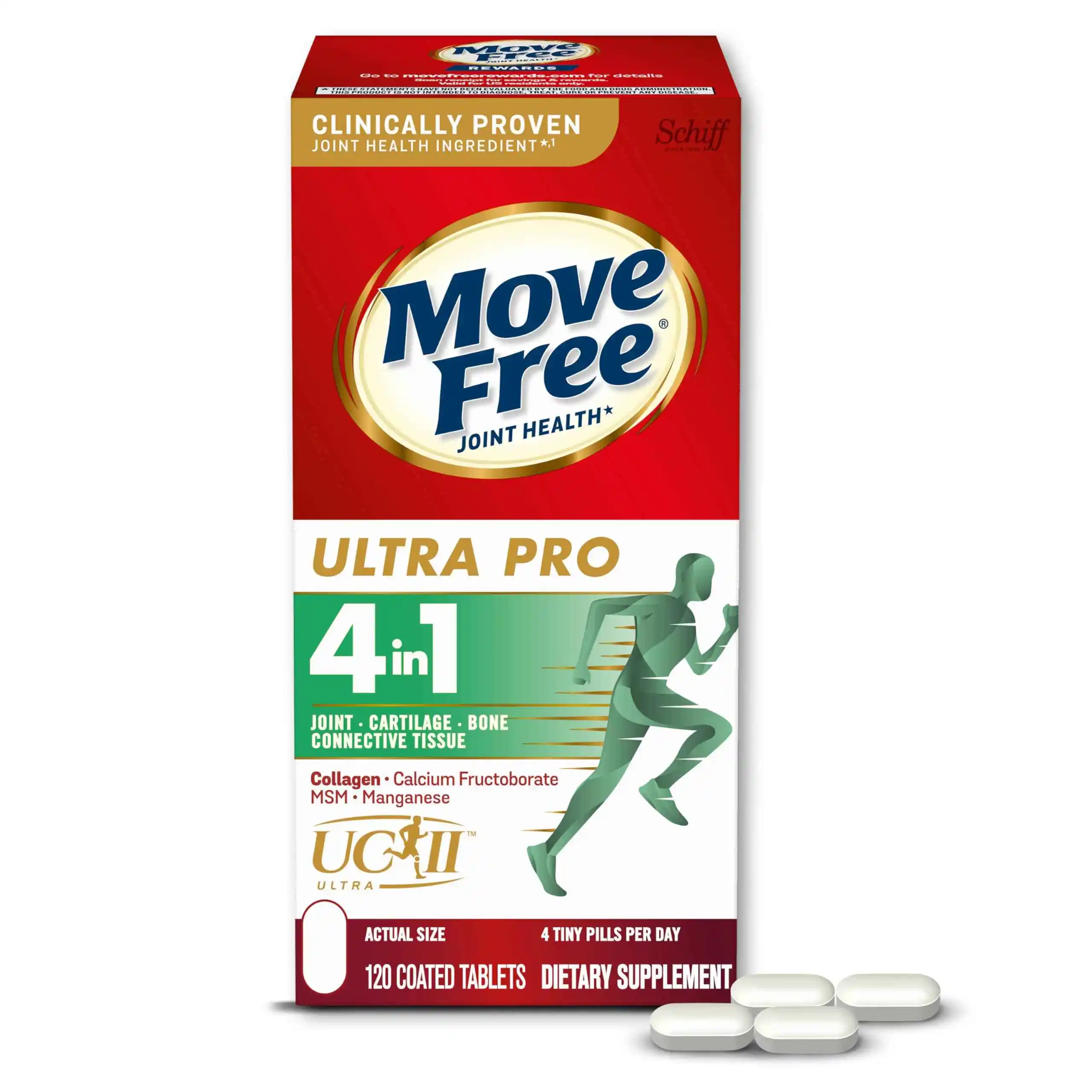 Move Free 益节 胶原蛋白营养补充剂 120片