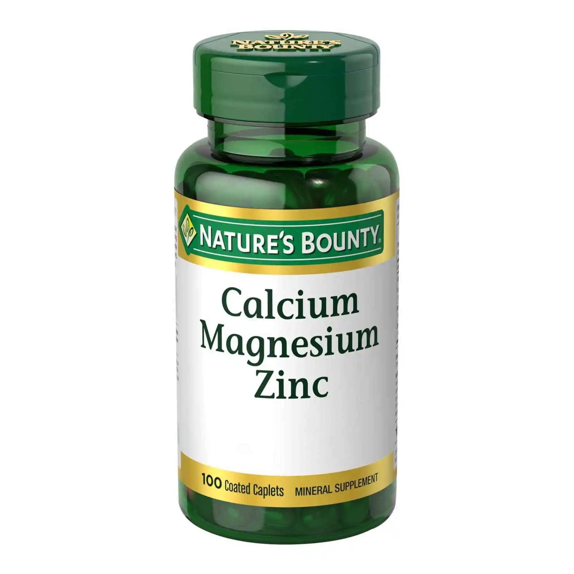 Natures Bounty 自然之宝 钙矿物补充剂 钙、镁、锌 适合成人使用 100粒