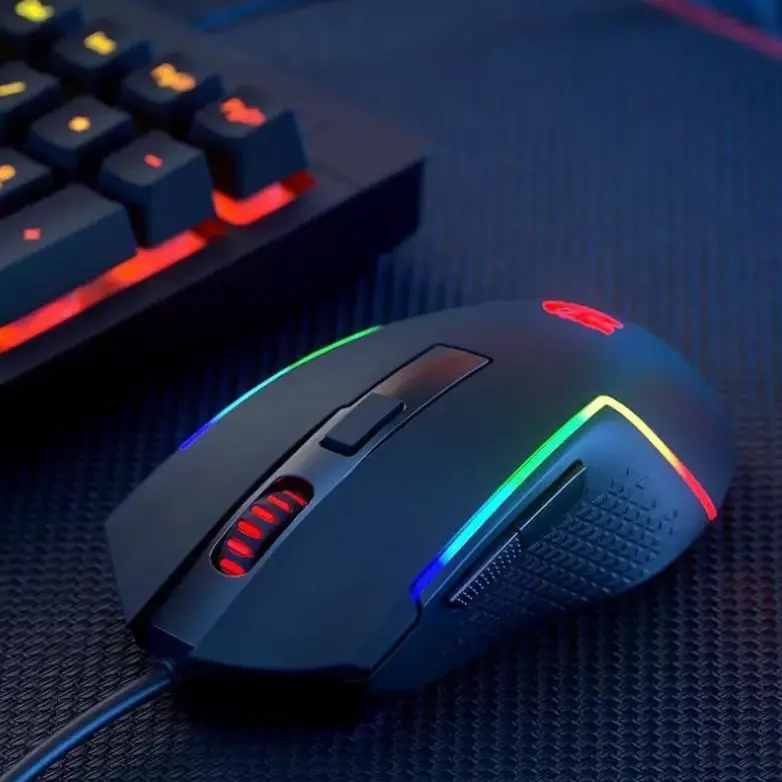 白菜价！Redragon M616 有线RGB游戏鼠标