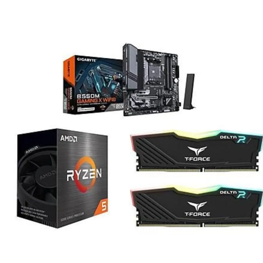 AMD R5 5500 + 技嘉B550M板U套装