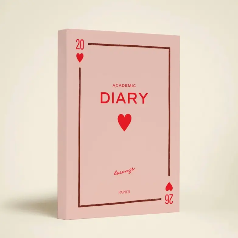 Three of Hearts A5日记本