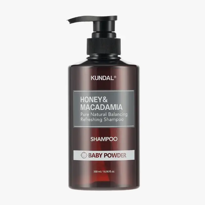 KUNDAL Honey & Macadamia 昆黛尔 蜂蜜澳洲坚果洗发水500ml - 婴儿爽身粉香