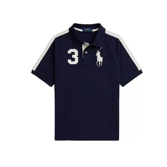 Polo Ralph Lauren 拉夫劳伦大童款 Big Pony 藏蓝色Polo衫