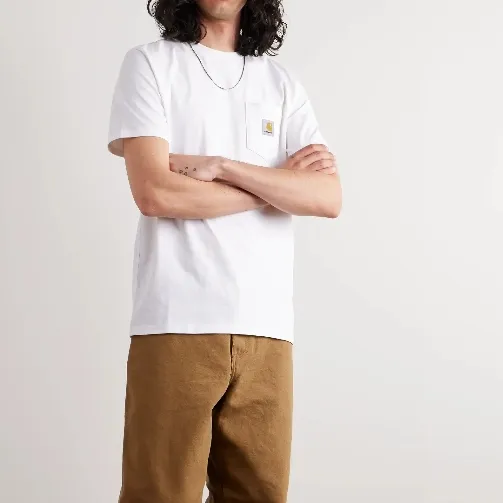 CARHARTT WIP 卡哈特徽标口袋T恤