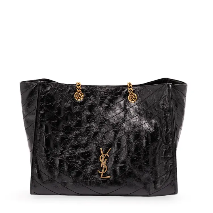 Saint Laurent 圣罗兰 Niki 黑金购物包