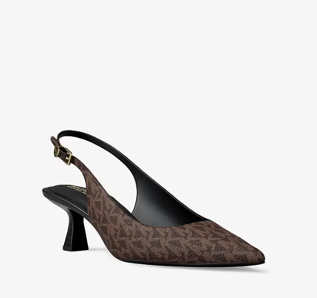 Michael Kors Amali 标志性 Logo 高跟鞋