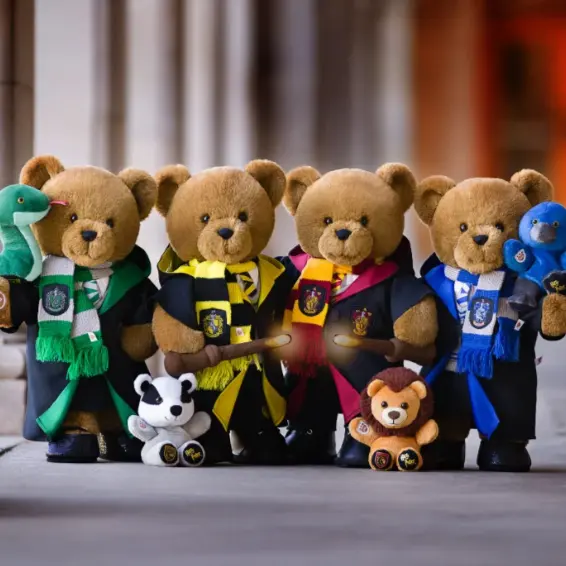 Build-A-Bear Workshop：玩偶上新热卖！入手哈利波特25周年纪念款