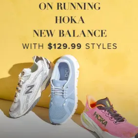 Rue La La：On Running、Hoka、新百伦运动鞋特卖