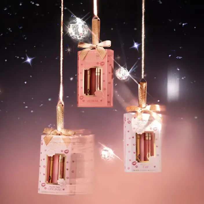 Charlotte Tilbury (UK)：彩妆护肤香氛礼盒专场热卖！枕边话迷你水光唇妆2件套£21
