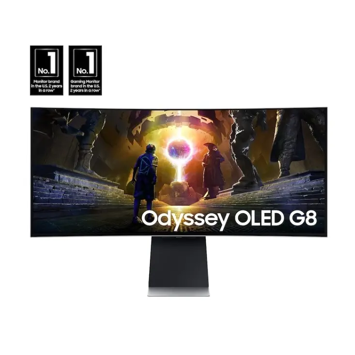 Samsung VXT US：玄龙骑士 34" QD-OLED曲面显示器特惠