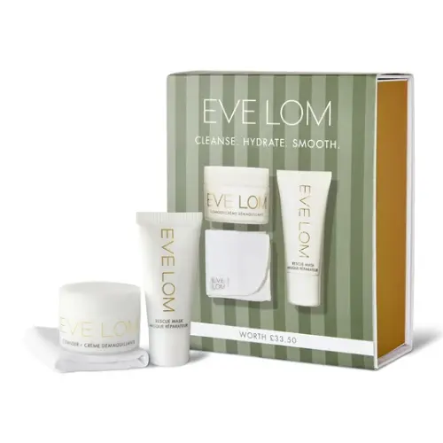 EVE LOM 洁面修护套装（价值£30）
