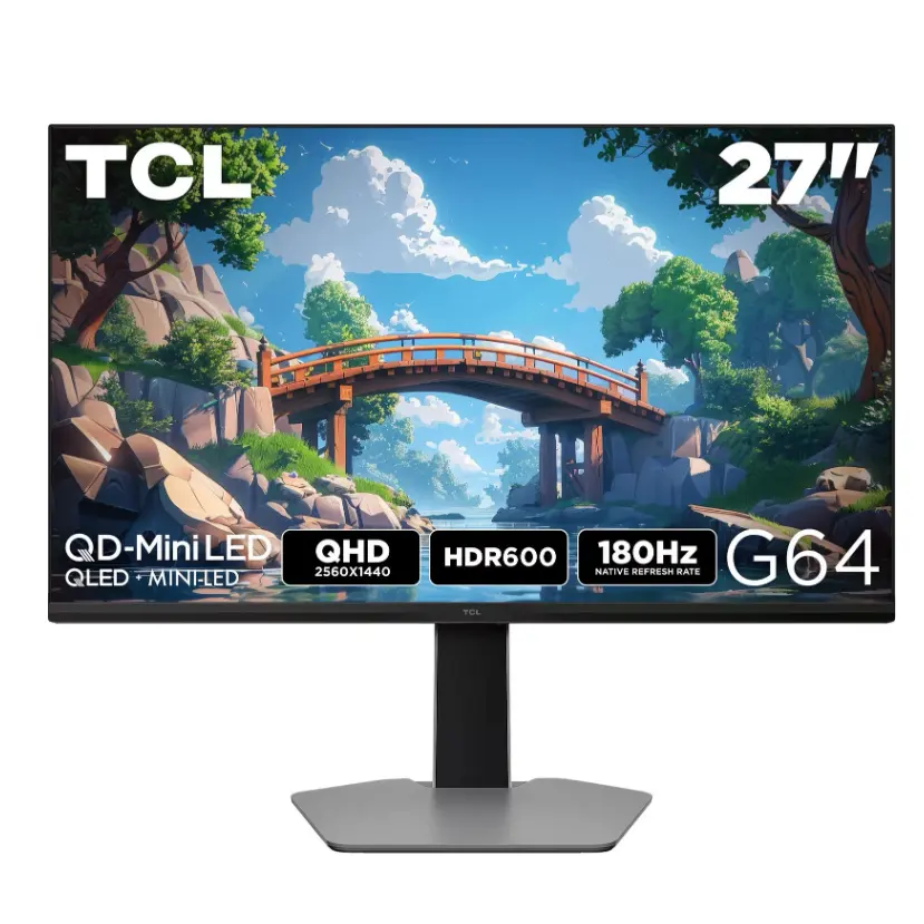 TCL G64 27" QHD 游戏显示器